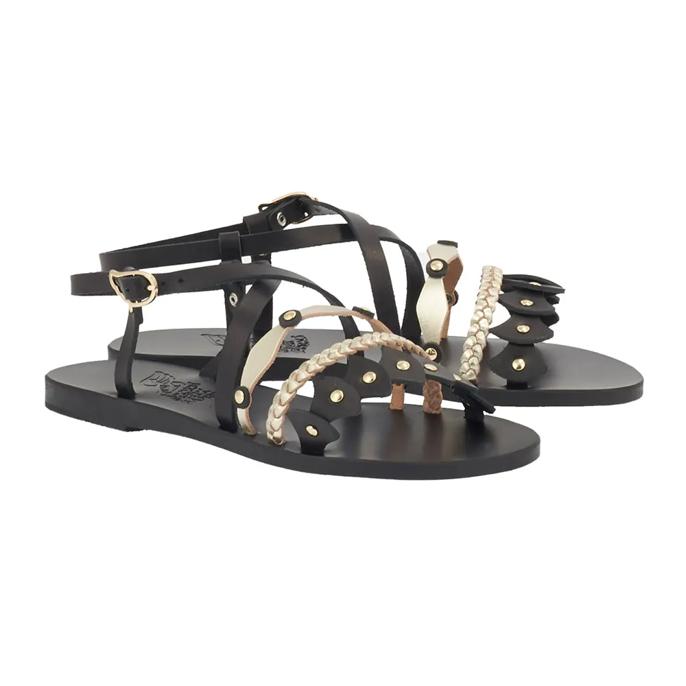 Lysistrate Black/Platinum sold by Ancient Greek Sandals product image thumbnail 4