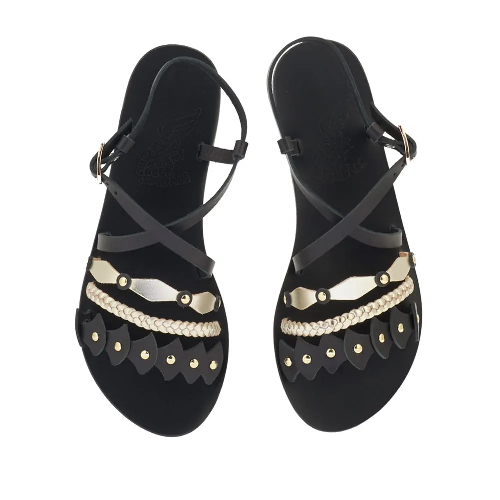 Lysistrate Black/Platinum sold by Ancient Greek Sandals product image thumbnail 2