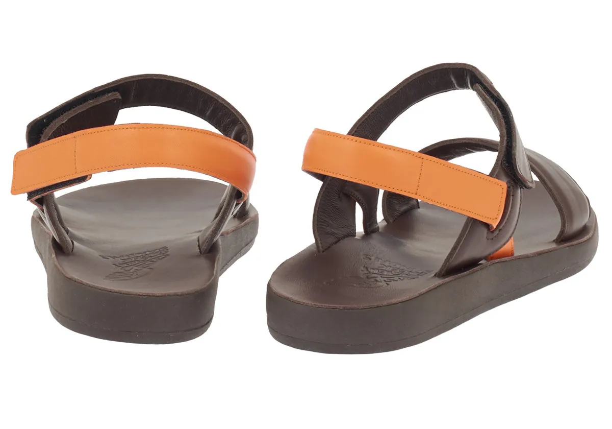 Orfeas T-Moro/Orange sold by Ancient Greek Sandals product image thumbnail 4