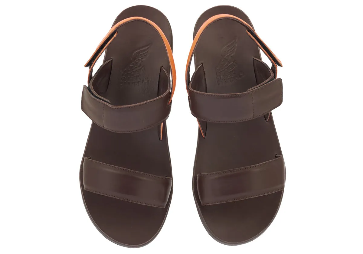Orfeas T-Moro/Orange sold by Ancient Greek Sandals product image thumbnail 2