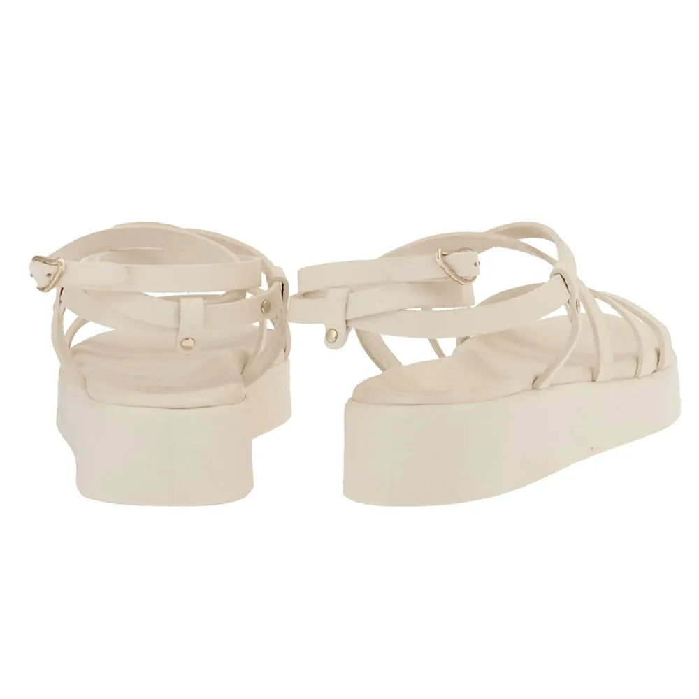 Aristea Off White sold by Ancient Greek Sandals product image thumbnail 5