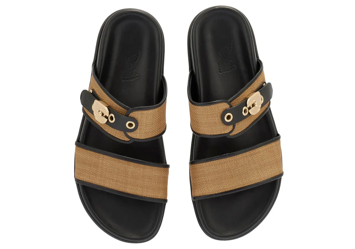 Latria Cognac/Black sold by Ancient Greek Sandals product image thumbnail 3