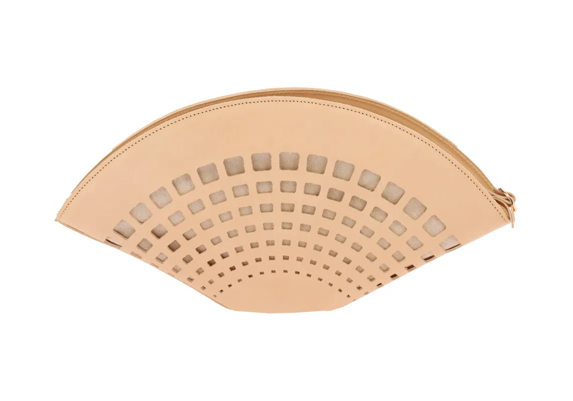 Demijohn Clutch Natural made by Ancient Greek Sandals