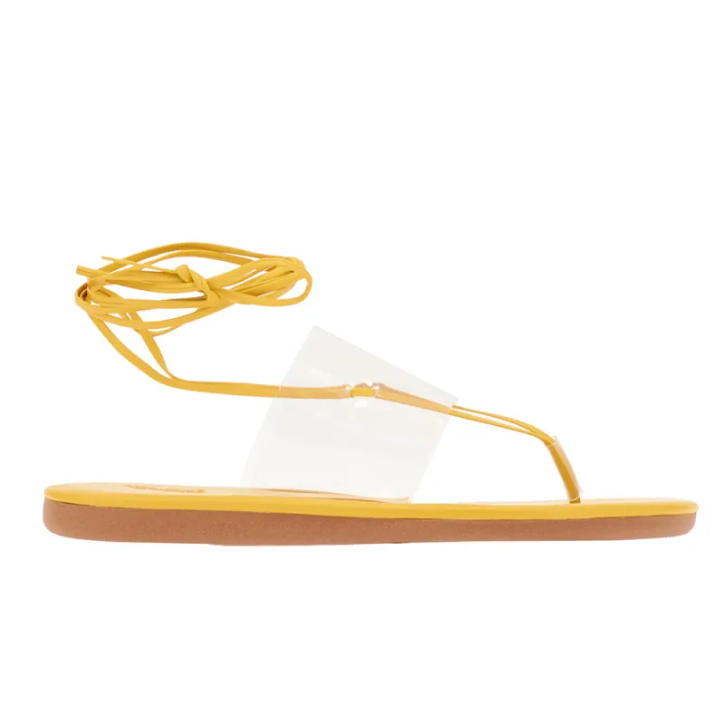 Eygenia Clear Yellow sold by Ancient Greek Sandals