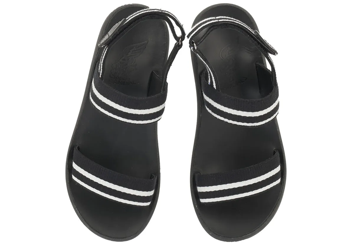 Lithi Black/Beige Stripes sold by Ancient Greek Sandals product image thumbnail 3