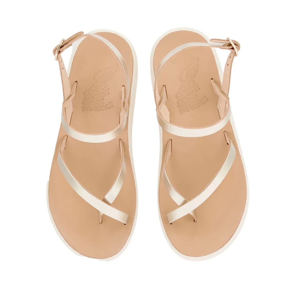 Tereza Comfort Platinum sold by Ancient Greek Sandals product image thumbnail 2