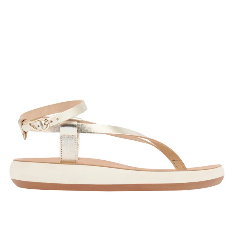 Salomi Comfort Platinum sold by Ancient Greek Sandals