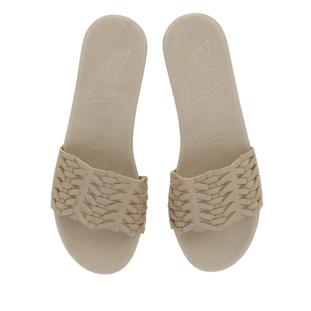 Open Woven Clog Cement sold by Ancient Greek Sandals product image thumbnail 2