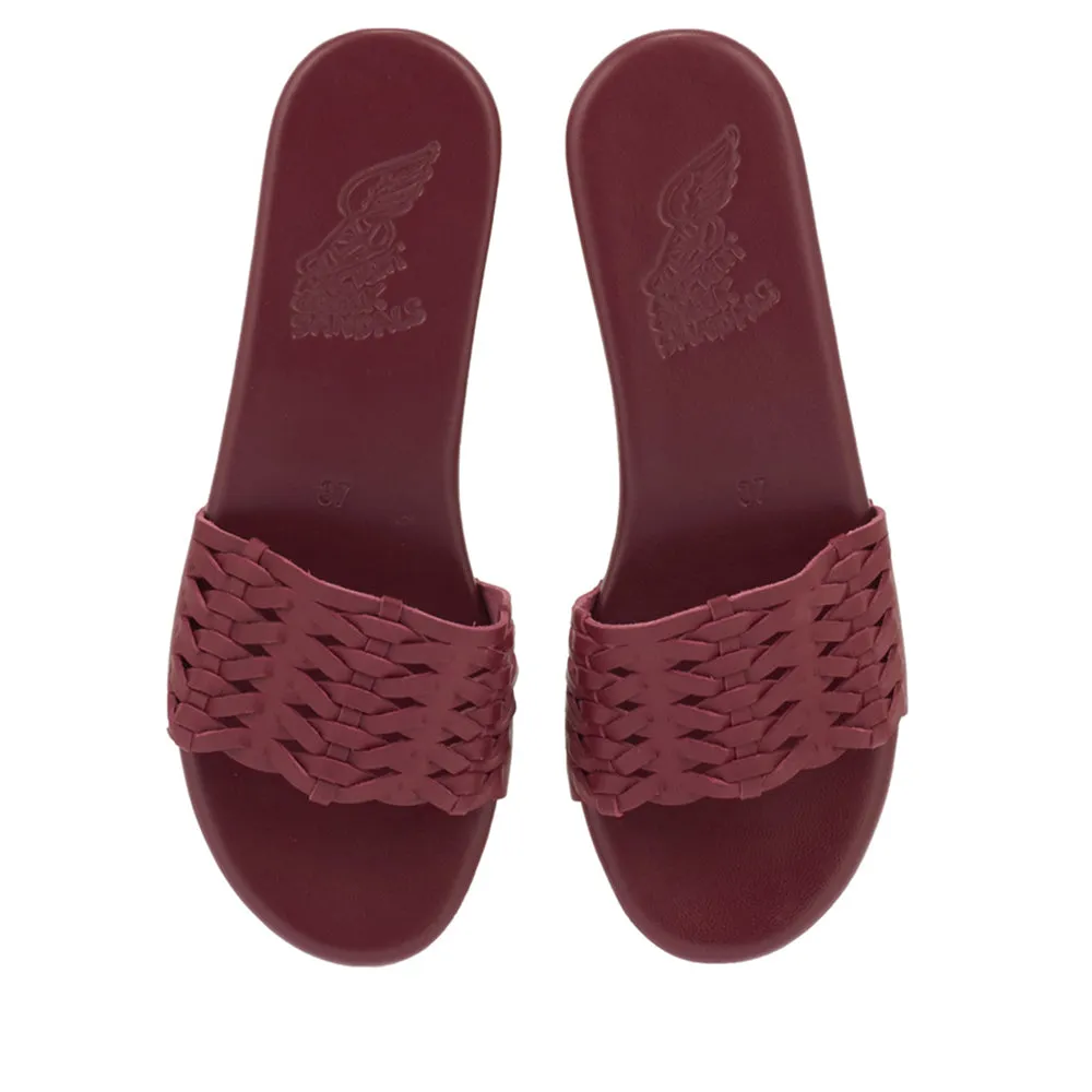 Open Woven Clog Cherry sold by Ancient Greek Sandals product image thumbnail 2