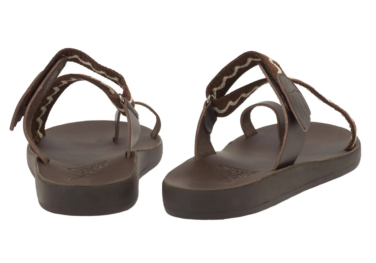 Magas Brown/Ecru sold by Ancient Greek Sandals product image thumbnail 5