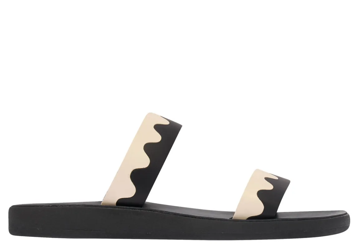 Paralia Men Black/Off White sold by Ancient Greek Sandals