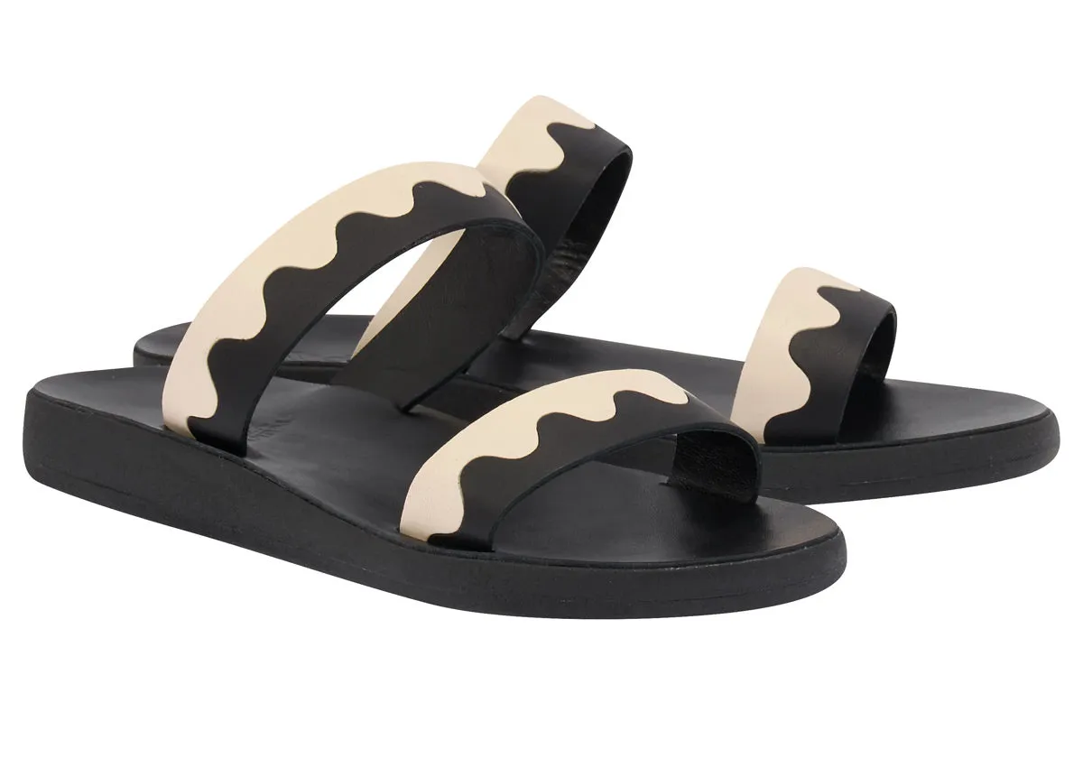 Paralia Men Black/Off White sold by Ancient Greek Sandals product image thumbnail 3