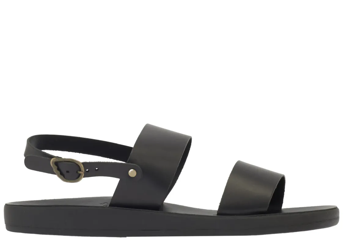 Dinatos Comfort Black made by Ancient Greek Sandals