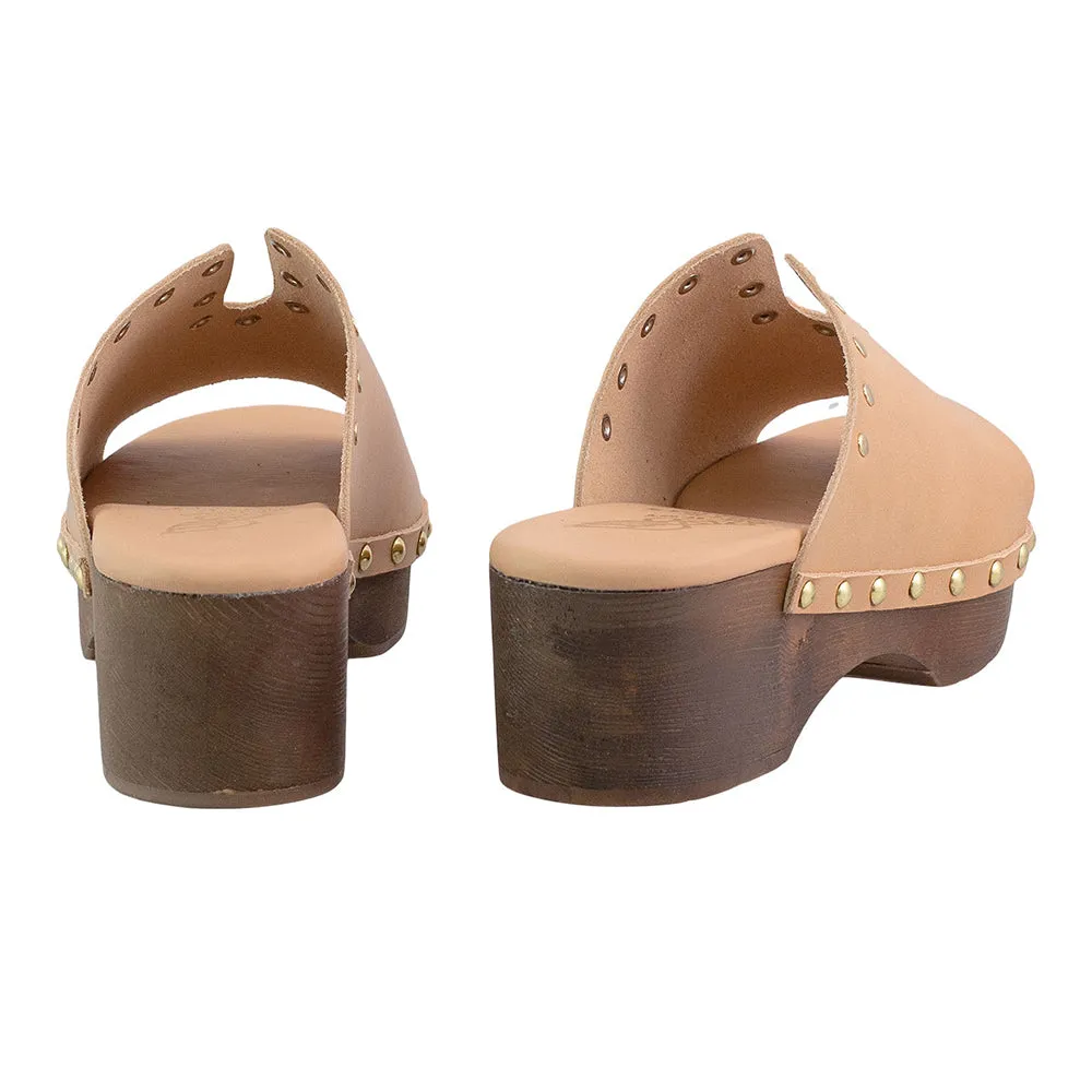 Sagini Clog Natural sold by Ancient Greek Sandals product image thumbnail 5