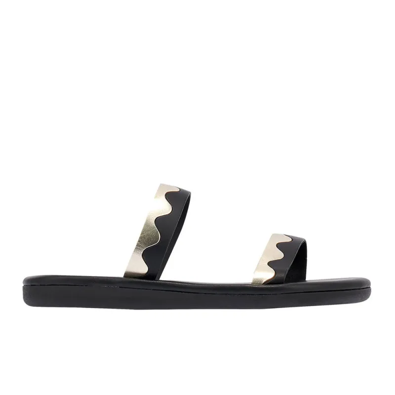 Paralia Black/Platinum made by Ancient Greek Sandals