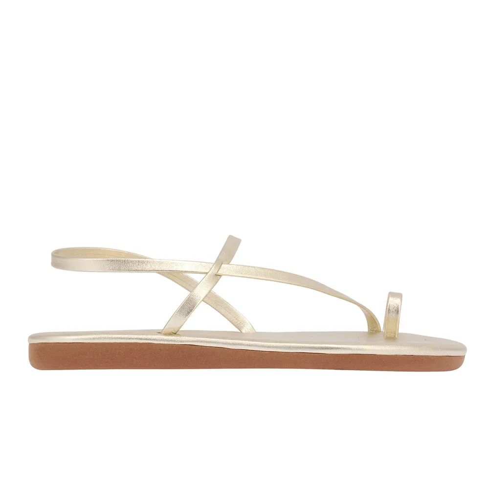 Euterpe All Platinum sold by Ancient Greek Sandals