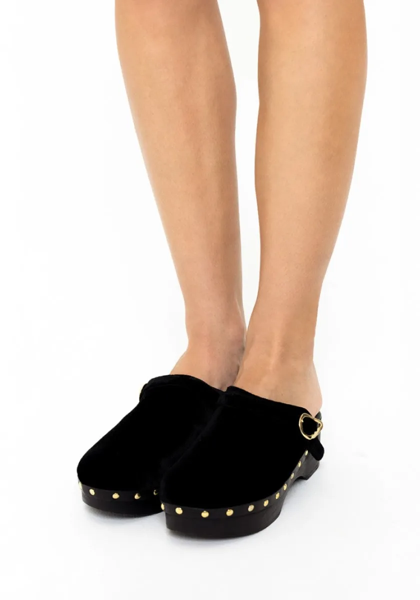 Classic Closed Clog Burgundy sold by Ancient Greek Sandals product image thumbnail 3