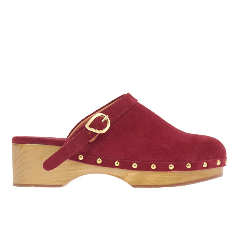 Classic Closed Clog Rubin sold by Ancient Greek Sandals