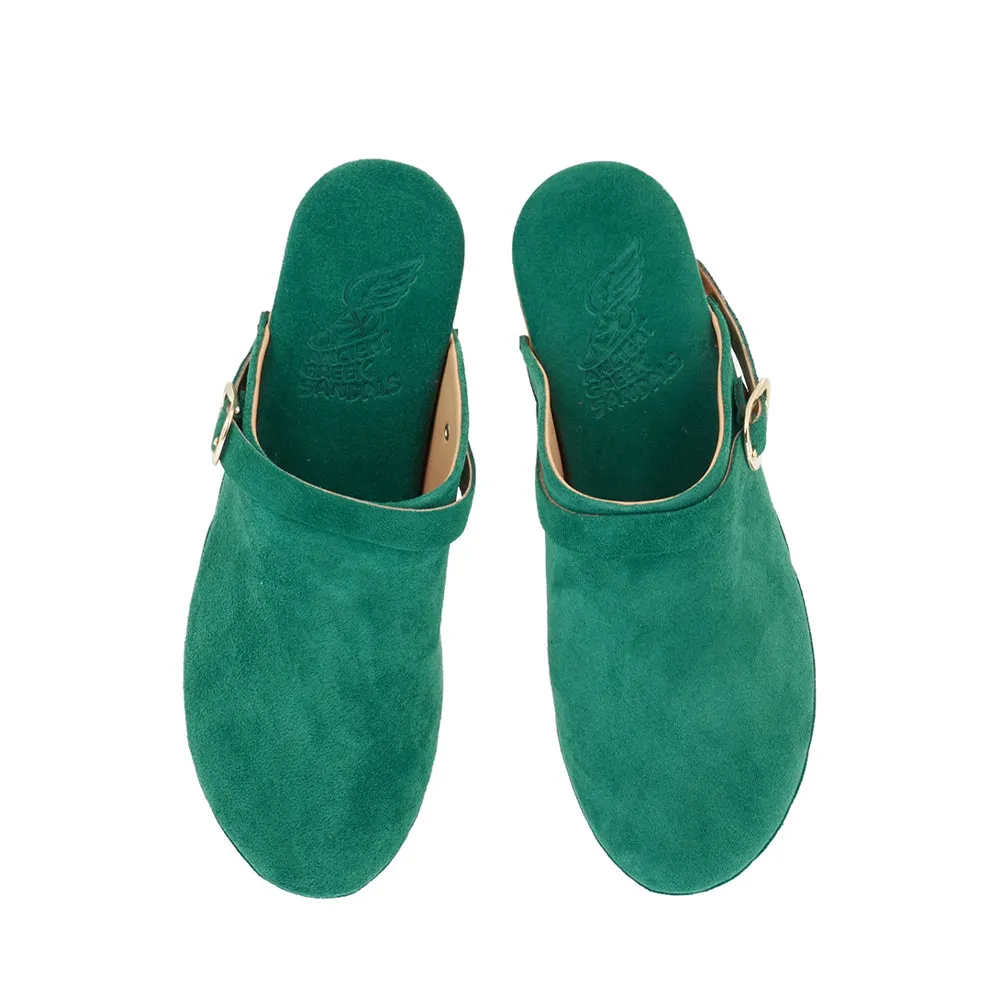 Classic Closed Clog Green sold by Ancient Greek Sandals product image thumbnail 2