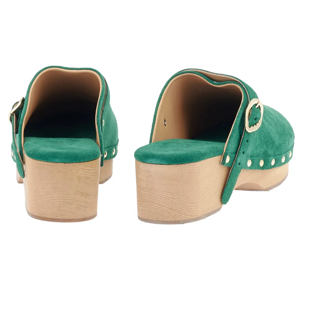 Classic Closed Clog Green sold by Ancient Greek Sandals product image thumbnail 5