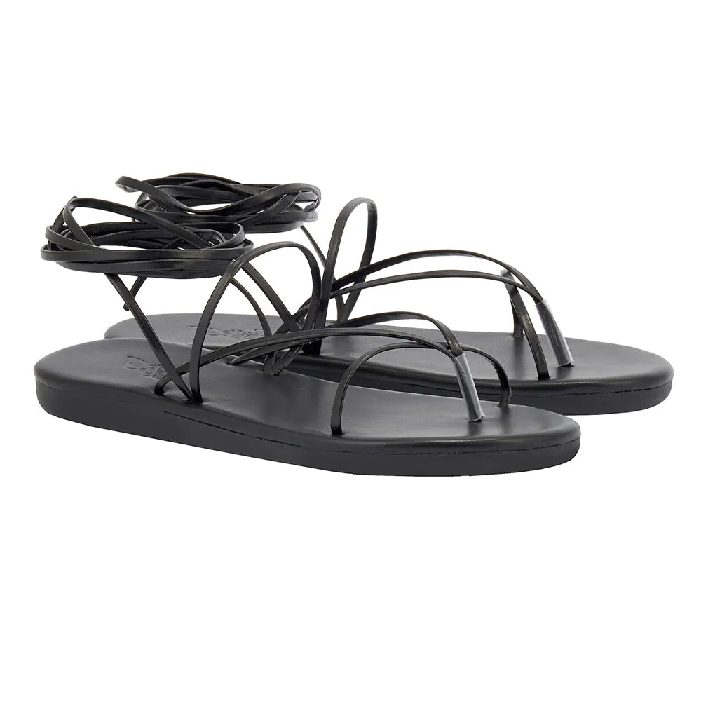 String Flip Flop Black sold by Ancient Greek Sandals product image thumbnail 4