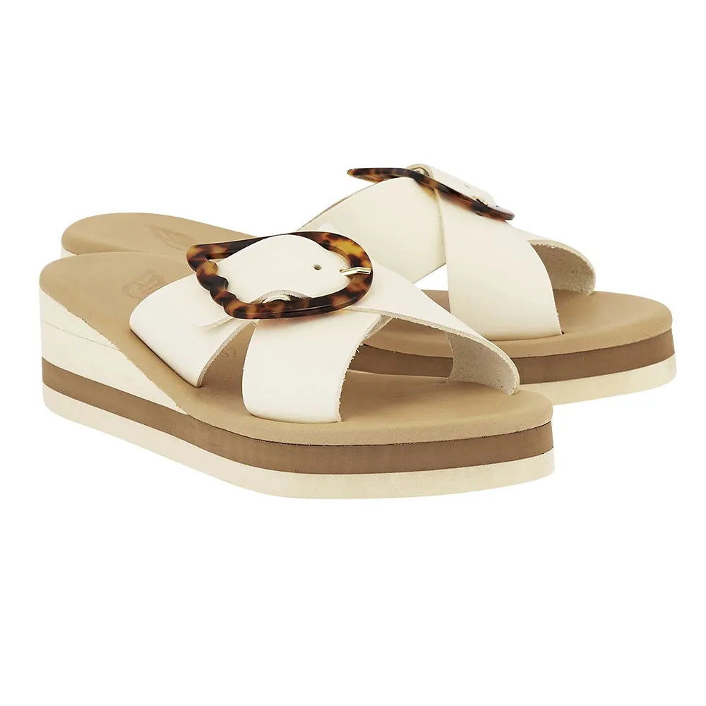 Thais Rainbow Off White/Tortoiseshell sold by Ancient Greek Sandals product image thumbnail 4