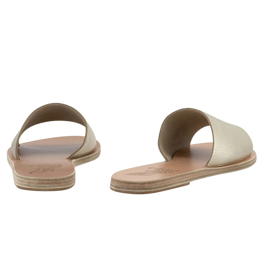 Taygete Metallic Platinum/Sand sold by Ancient Greek Sandals product image thumbnail 5