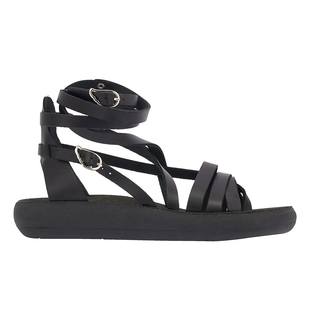 Satira Comfort Black sold by Ancient Greek Sandals
