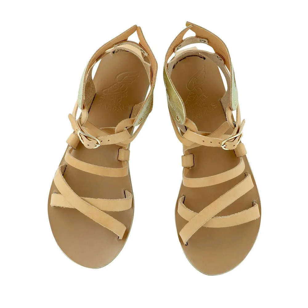 Nephele Natural/Platinum sold by Ancient Greek Sandals product image thumbnail 3