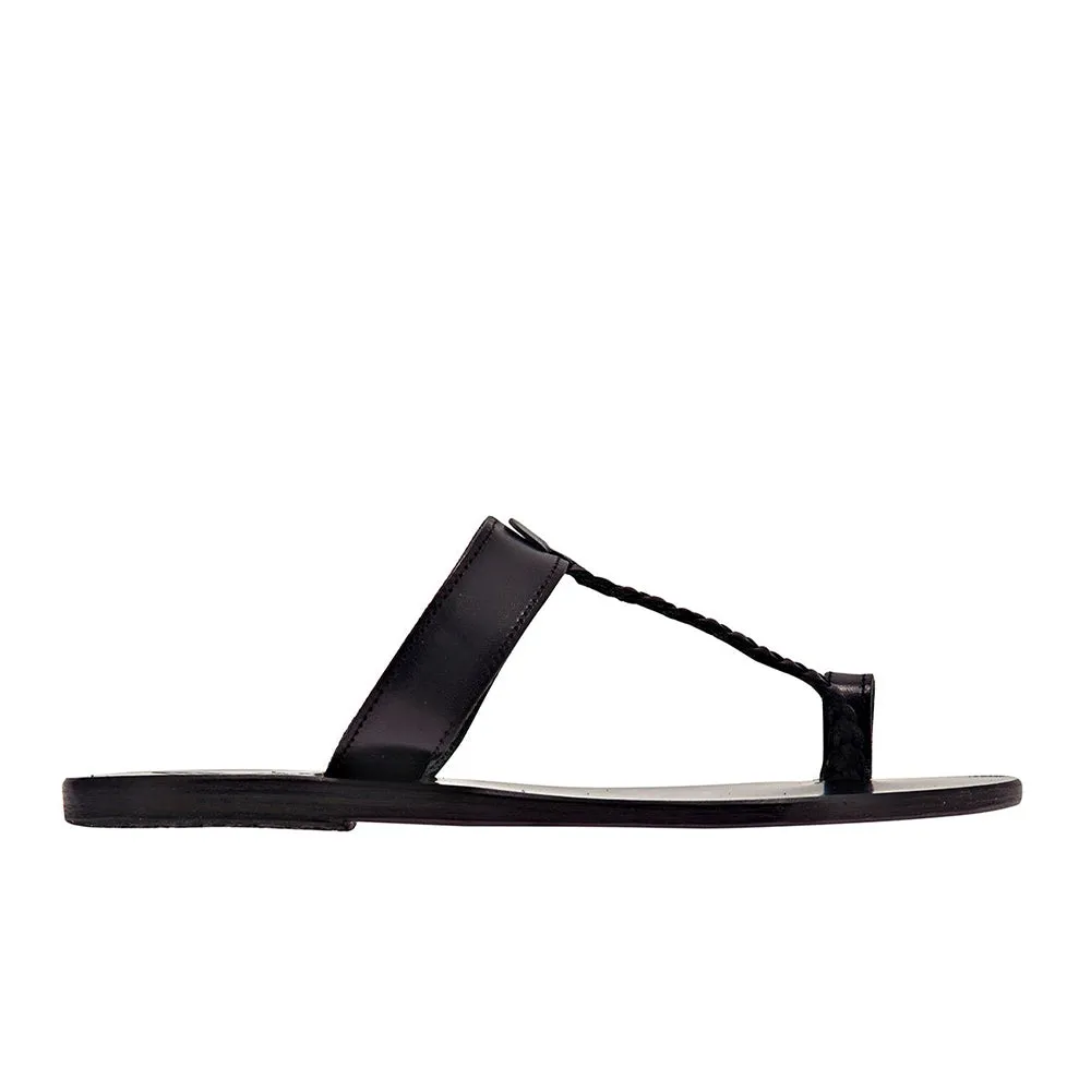 Melpomeni Black sold by Ancient Greek Sandals
