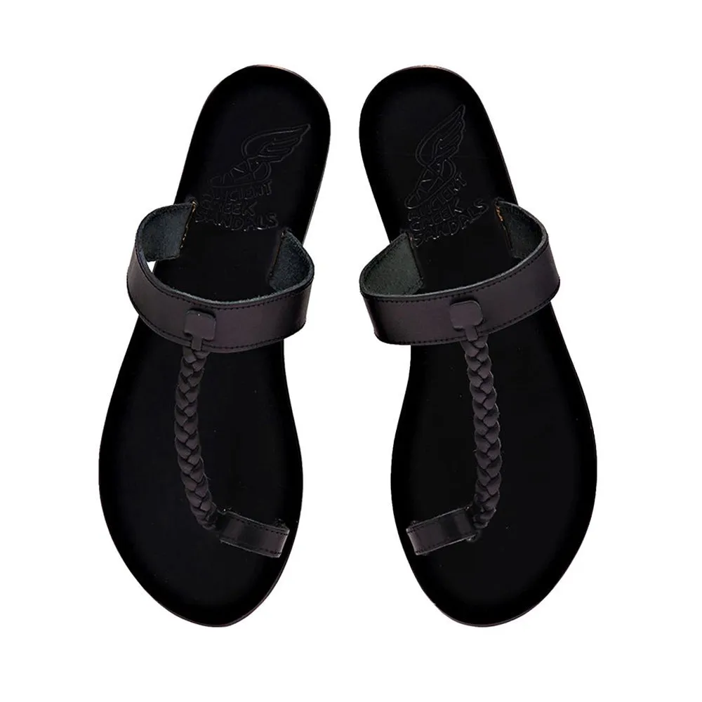 Melpomeni Black sold by Ancient Greek Sandals product image thumbnail 3
