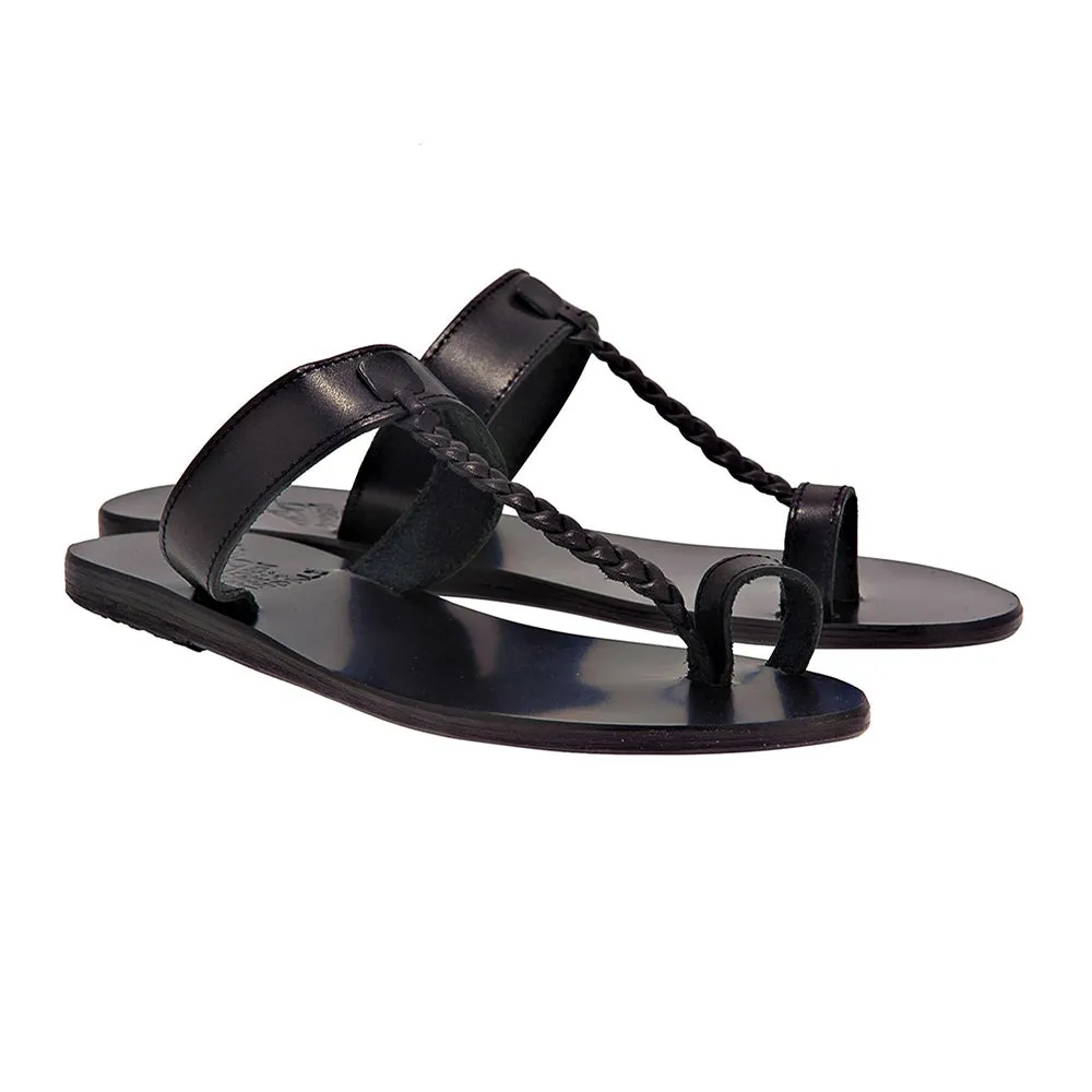 Melpomeni Black sold by Ancient Greek Sandals product image thumbnail 4