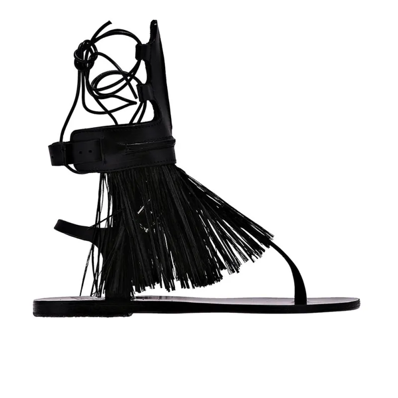 Marios Schwab Black sold by Ancient Greek Sandals