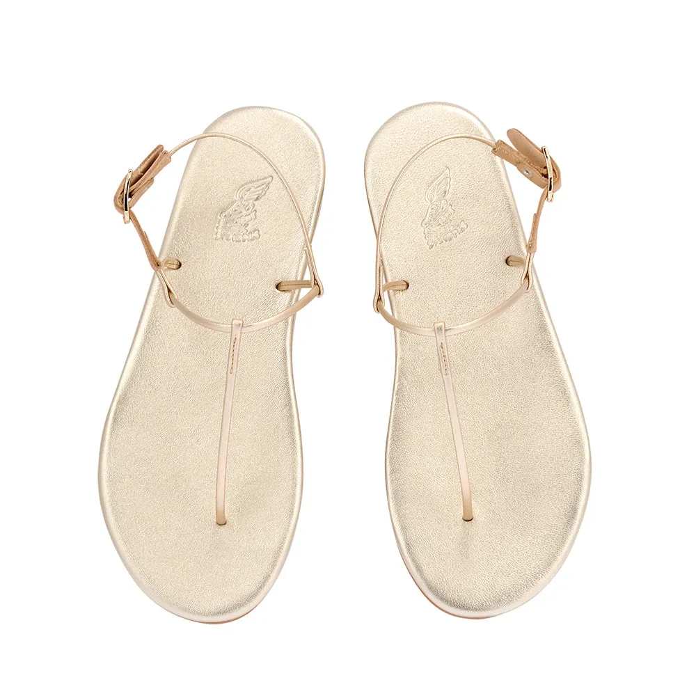 Katerina Sandal All Platinum sold by Ancient Greek Sandals product image thumbnail 3