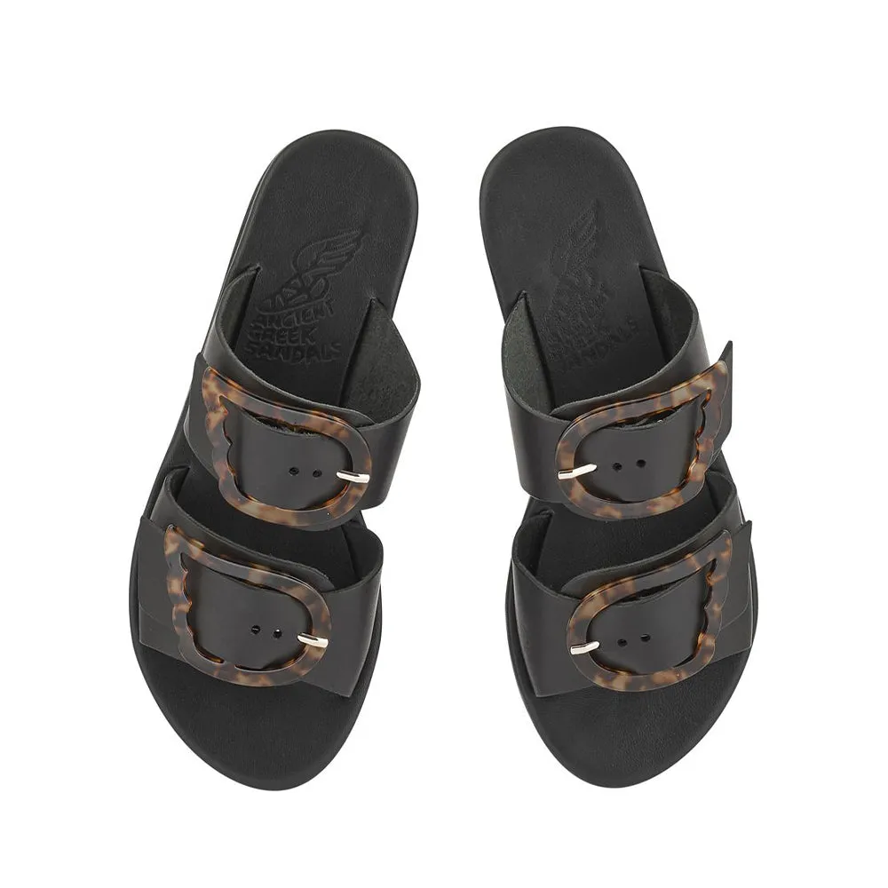 Iaso Black/Tortoiseshell sold by Ancient Greek Sandals product image thumbnail 3