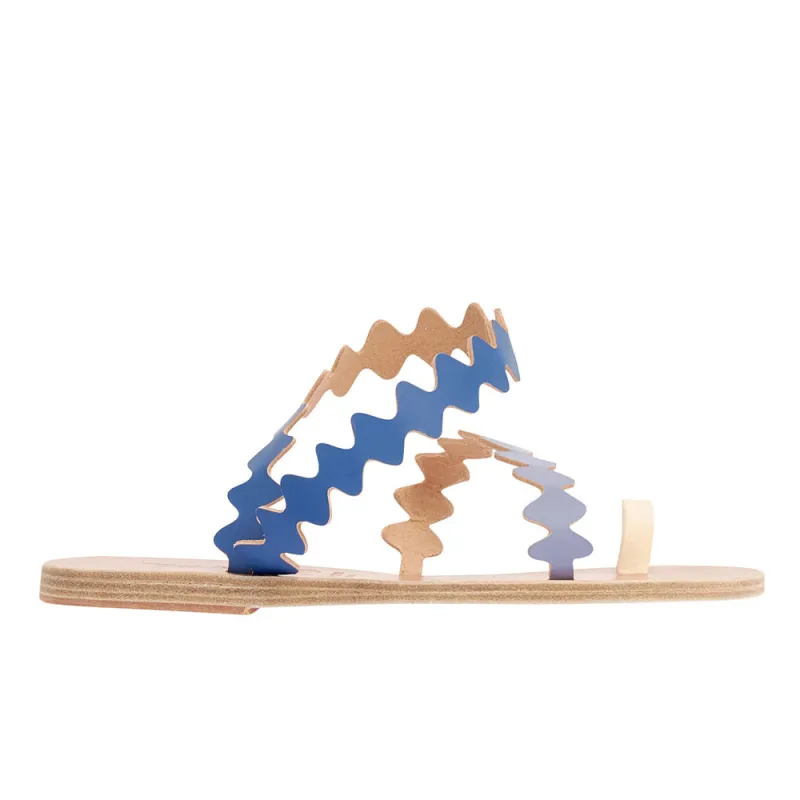 Eleftheria Onda Blue Mix sold by Ancient Greek Sandals