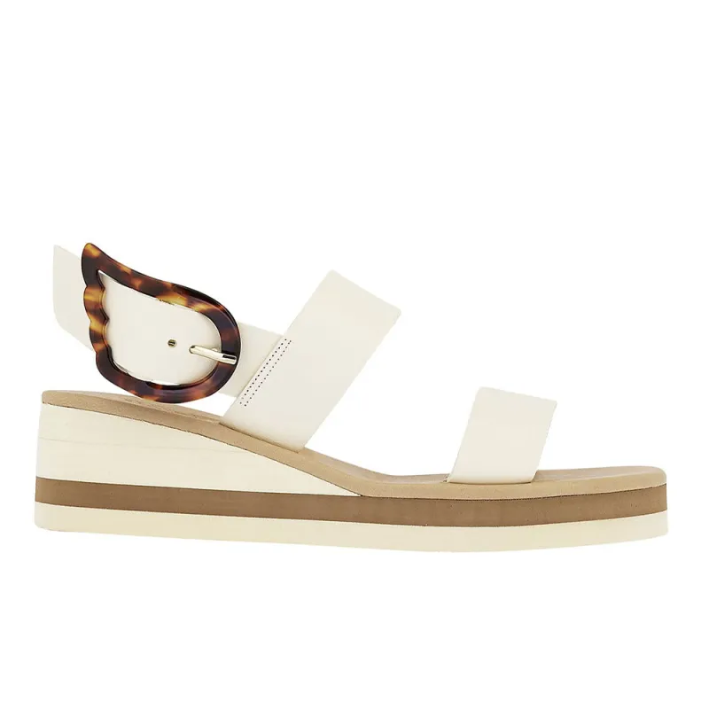 Clio Rainbow Off White/Tortoiseshell sold by Ancient Greek Sandals