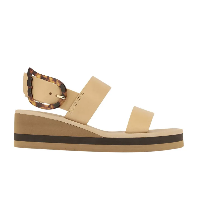 Clio Rainbow Natural/Tortoiseshell sold by Ancient Greek Sandals