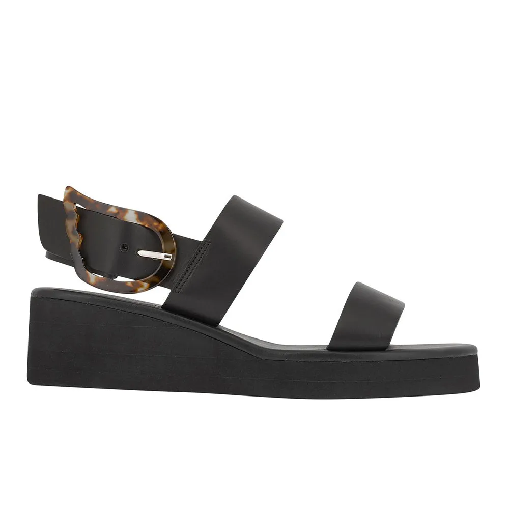 Clio Rainbow Black/Tortoiseshell sold by Ancient Greek Sandals