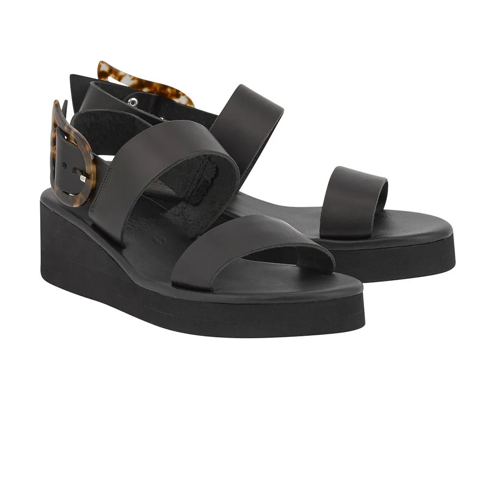 Clio Rainbow Black/Tortoiseshell sold by Ancient Greek Sandals product image thumbnail 4