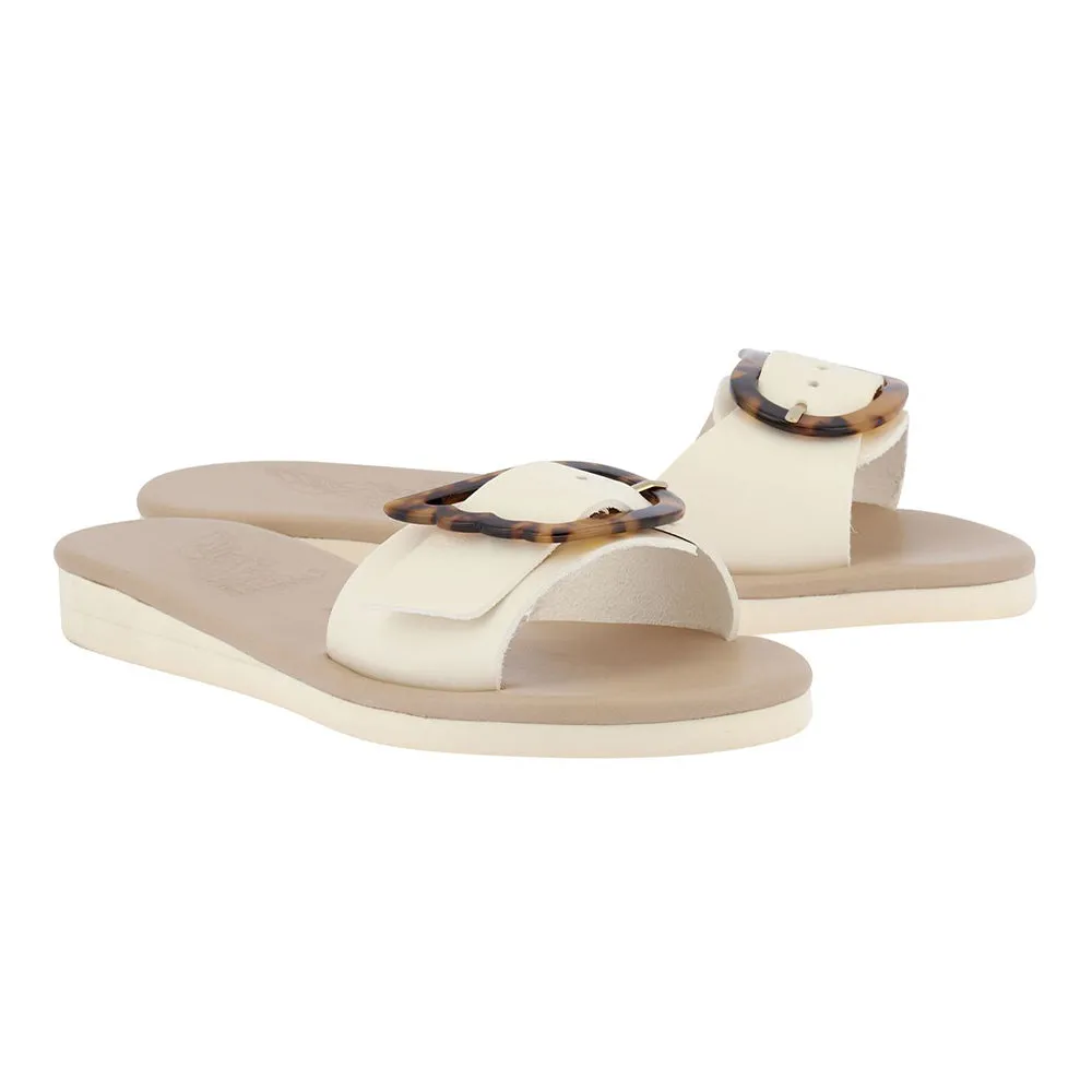 Aglaia Off White/Tortoiseshell sold by Ancient Greek Sandals product image thumbnail 4