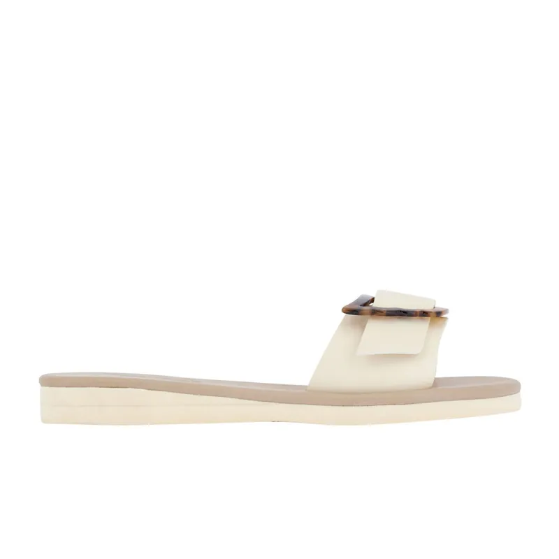Aglaia Off White/Tortoiseshell sold by Ancient Greek Sandals