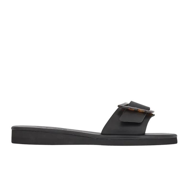 Aglaia Black/Tortoiseshell sold by Ancient Greek Sandals