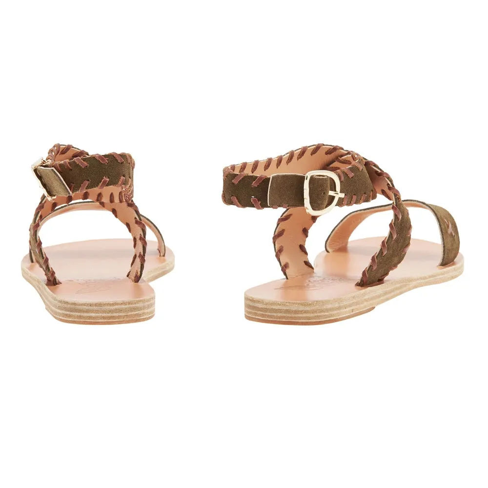 Ifigenia Stitch Khaki sold by Ancient Greek Sandals product image thumbnail 5
