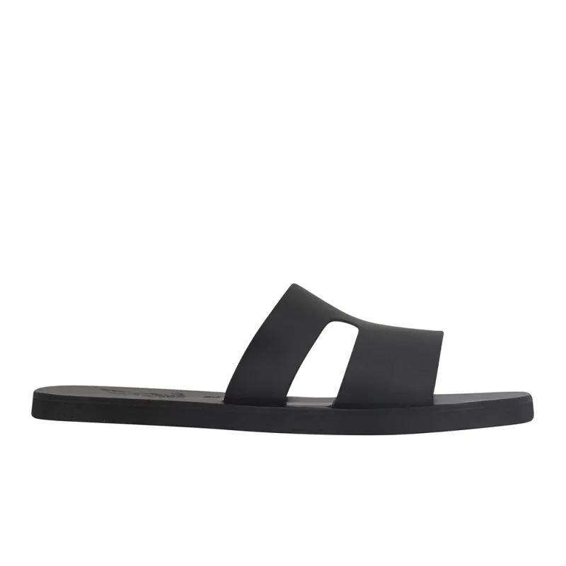 Apteros Men Black made by Ancient Greek Sandals