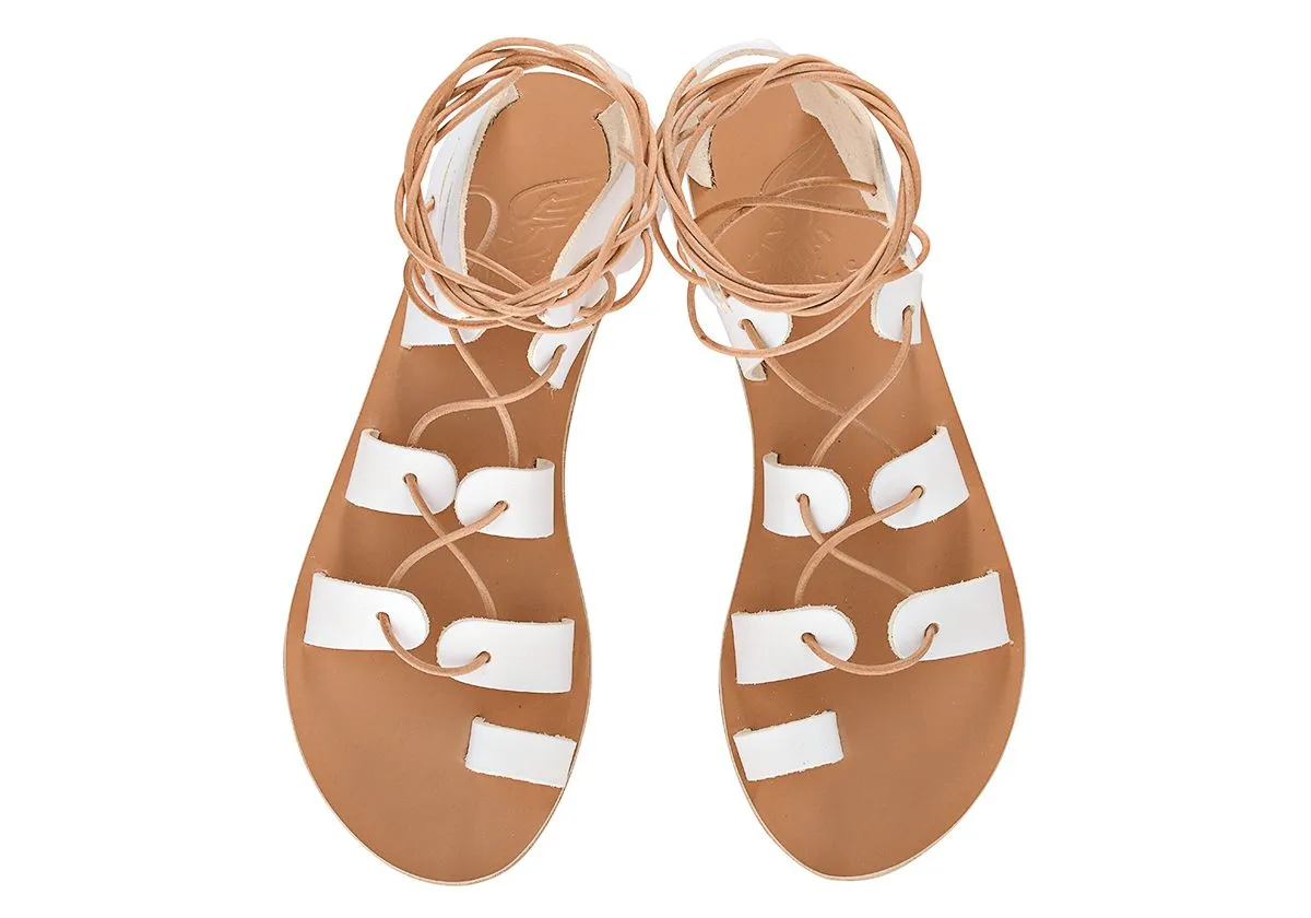 Fteroti White sold by Ancient Greek Sandals product image thumbnail 3