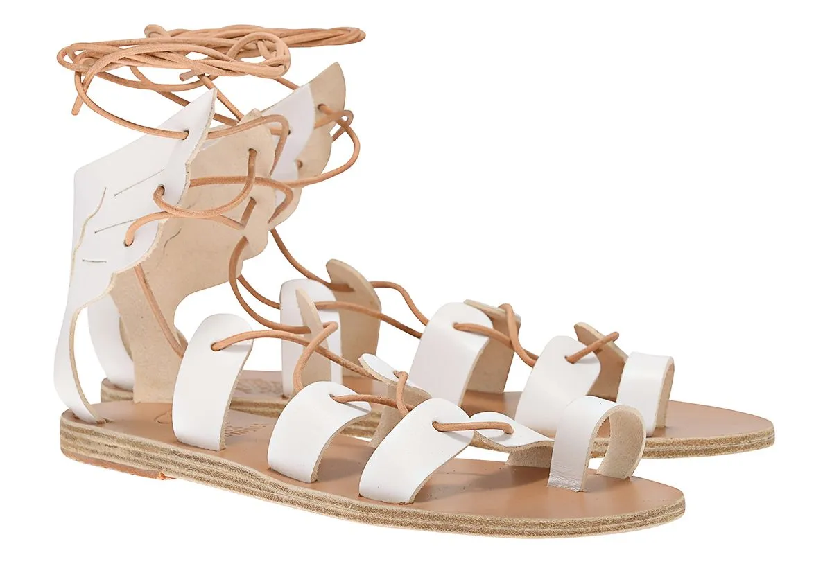 Fteroti White sold by Ancient Greek Sandals product image thumbnail 4