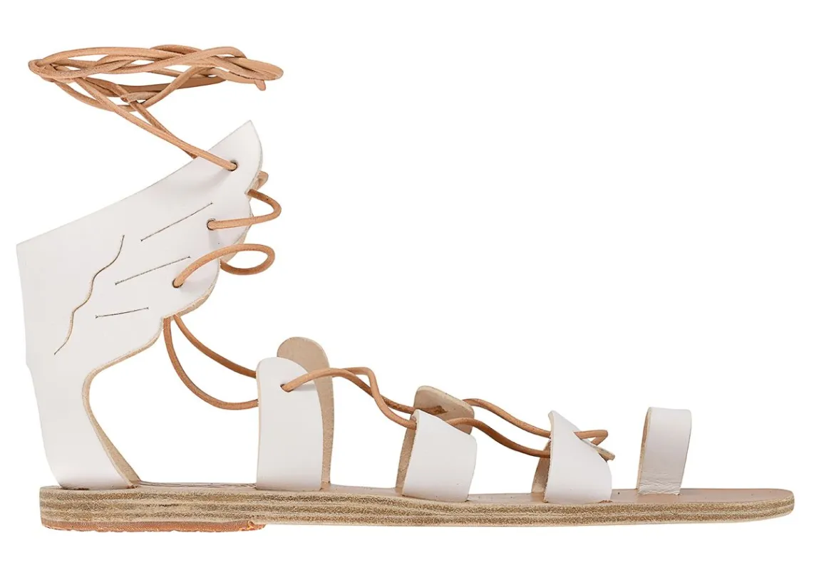 Fteroti White sold by Ancient Greek Sandals
