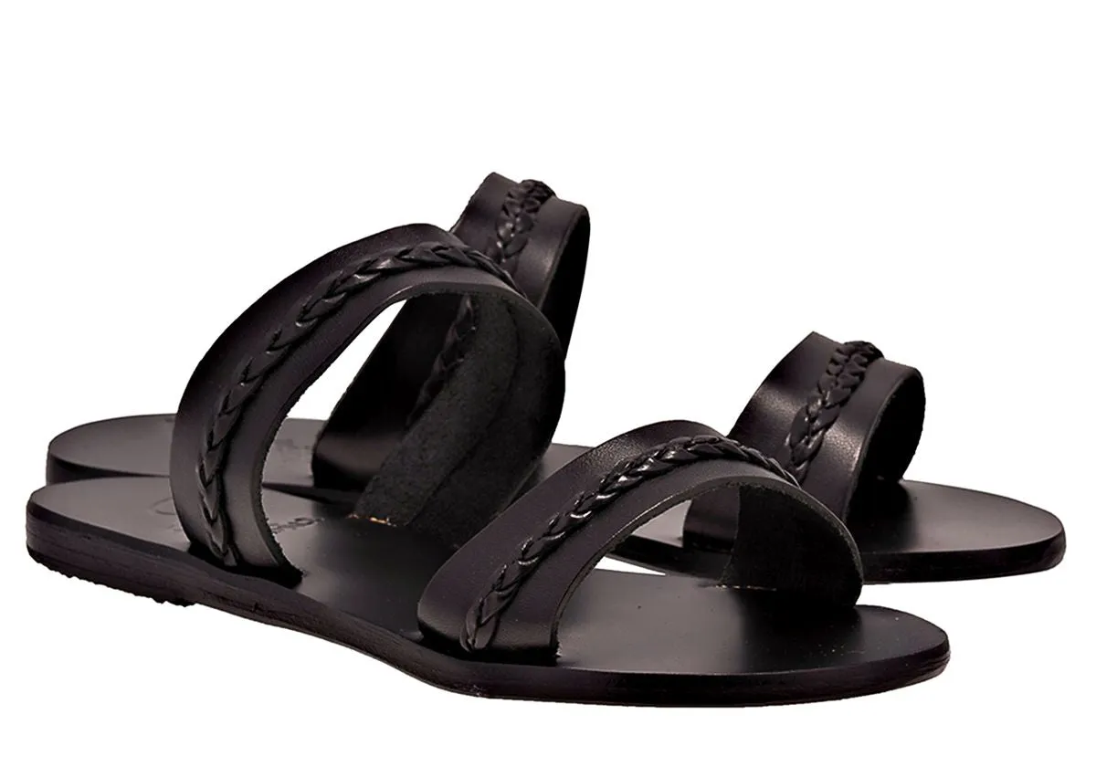 Melisanthi Black sold by Ancient Greek Sandals product image thumbnail 3