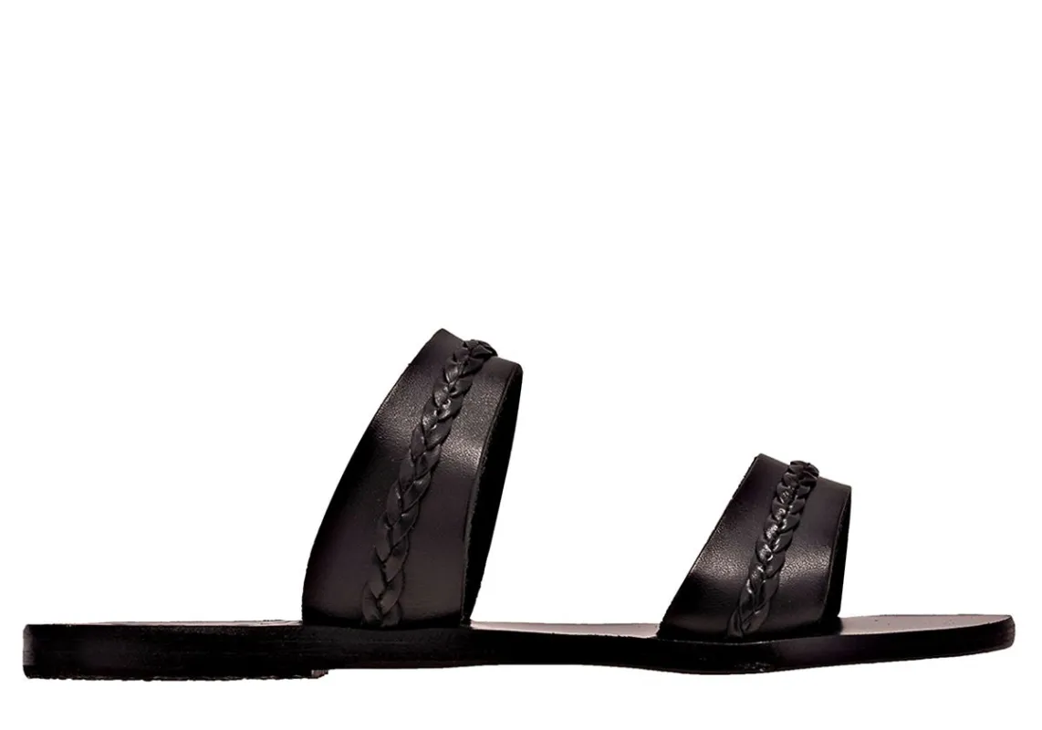 Melisanthi Black sold by Ancient Greek Sandals